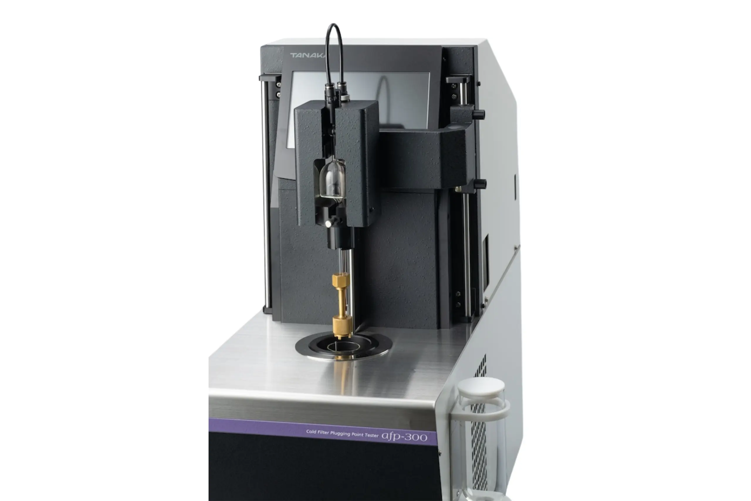 анализатор температуры застывания, автоматический тестер MPC-6, Tanaka MPC-6, измерение cloud point, freezing point tester, pour point analyzer, ASTM D6749, ASTM D7683, ASTM D8615, компактный лабораторный прибор, низкотемпературные свойства нефтепродуктов